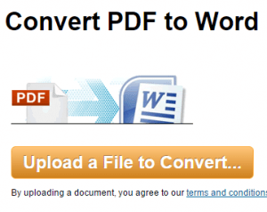 convertire documenti pdf in word