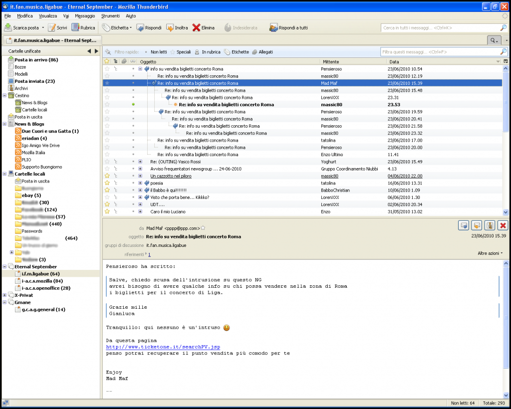 MIGLIORI MAIL CLIENT - PROGRAMMI DI POSTA ELETTRONICA