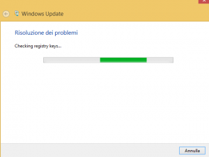 risolvere problemi windows update
