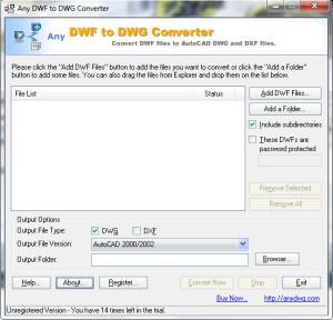 convertire pdf in dwg